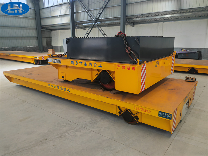 60T Explosion-proof Rail Towed Transfer Cart