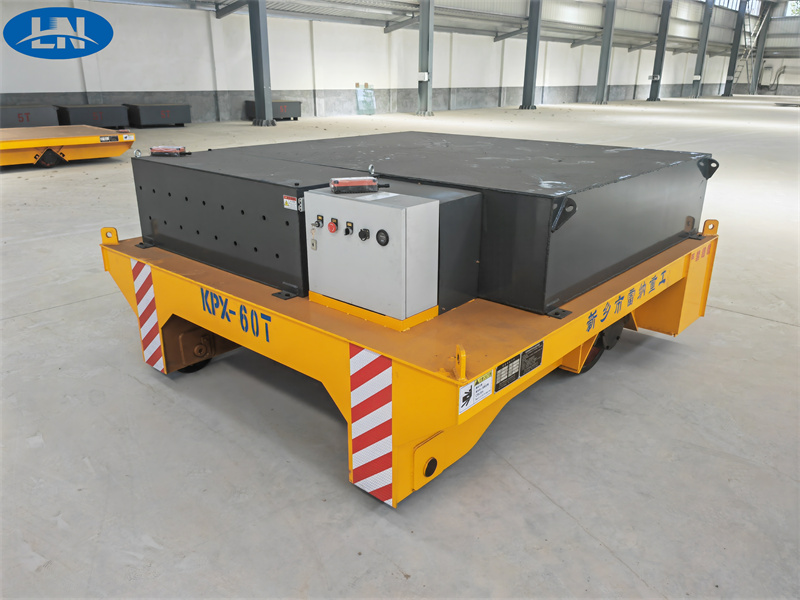 60T Explosion-proof Rail Towed Transfer Cart