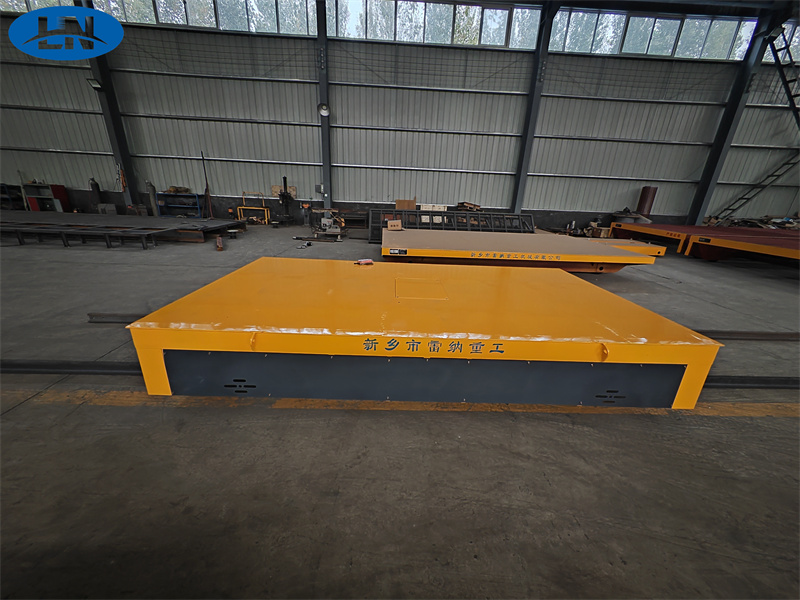 Material Handling Slab Rail Transfer Cart