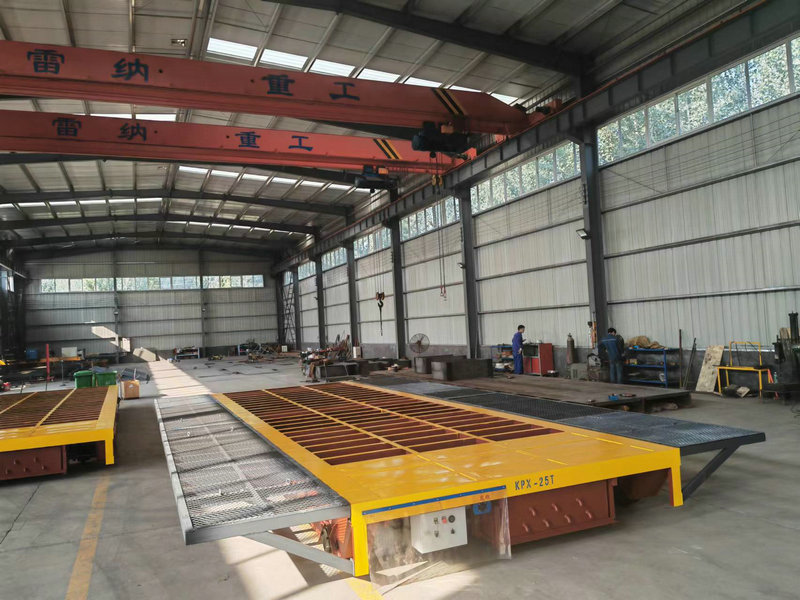 Customized Heavy-duty 25 Ton Rail Transfer Trolley