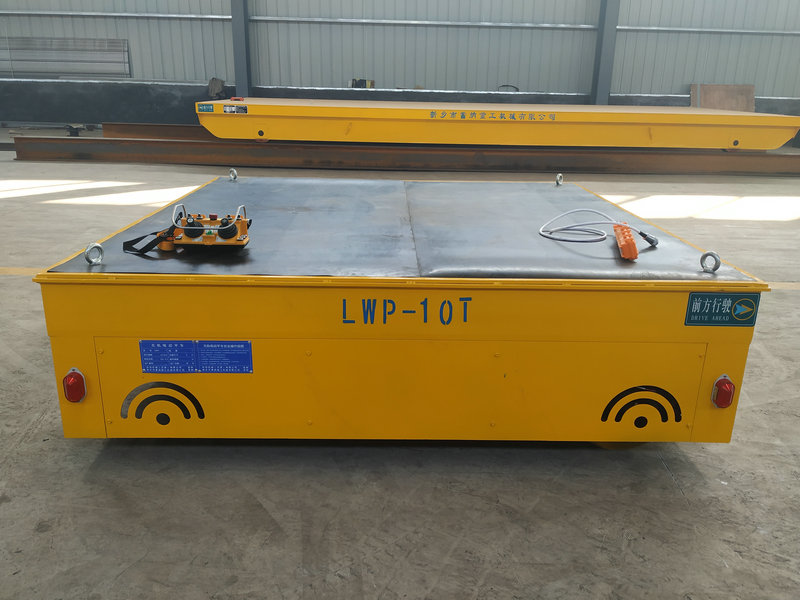 10 Tons Intelligent Trackless Transfer Cart For Manufacturing Industry
