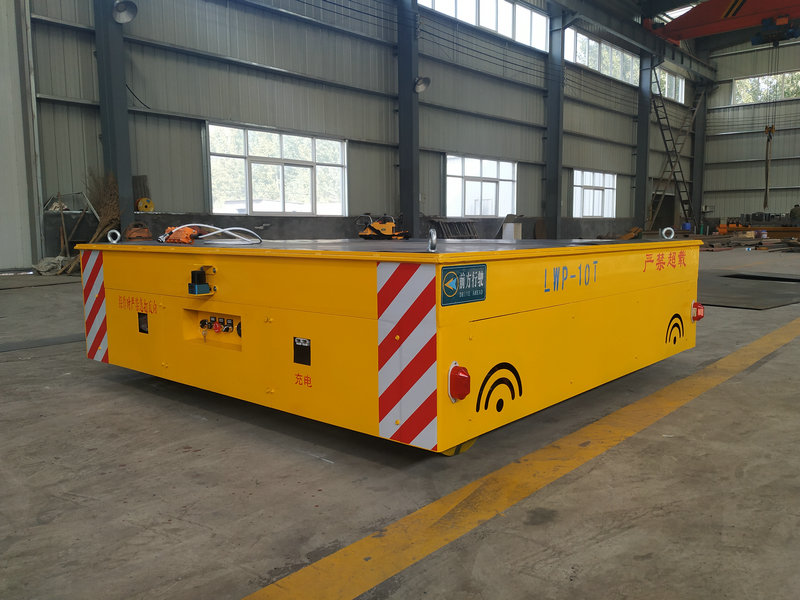 10 Tons Intelligent Trackless Transfer Cart For Manufacturing Industry