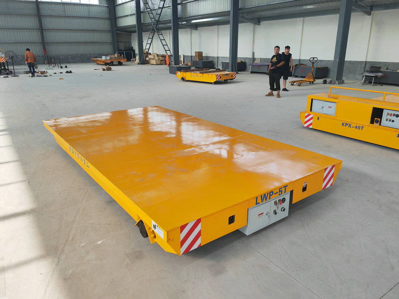 Battery Operated Motorized Electric Trackless Transfer Multidirectional Cart