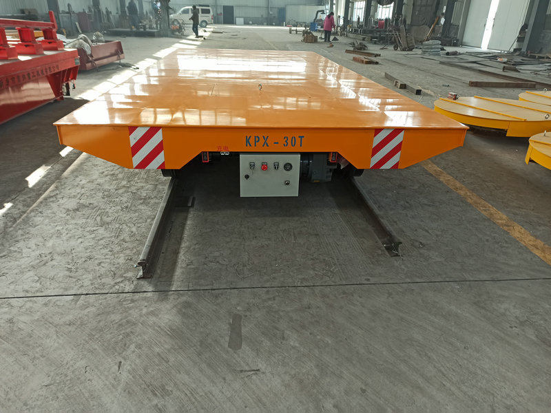 30 Tons Battery Die Material Rail Transfer Cart