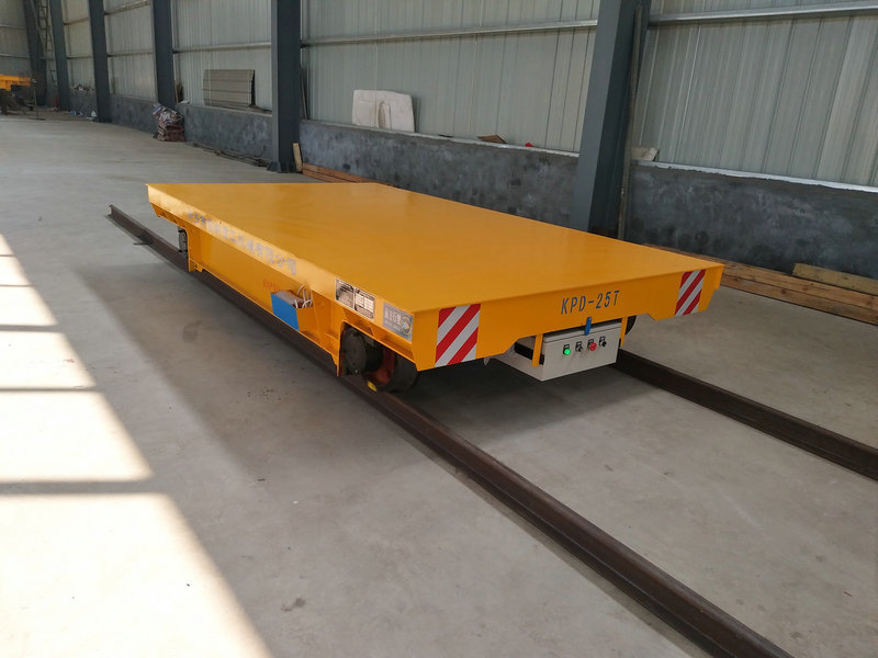 Material Handling Low Voltage Rail Transfer Car
