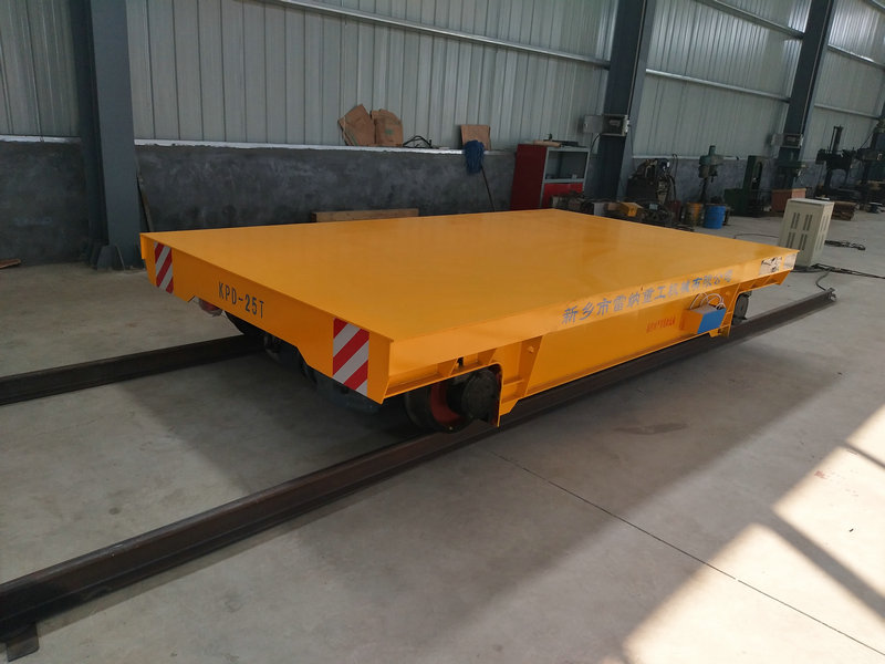 Material Handling Low Voltage Rail Transfer Car