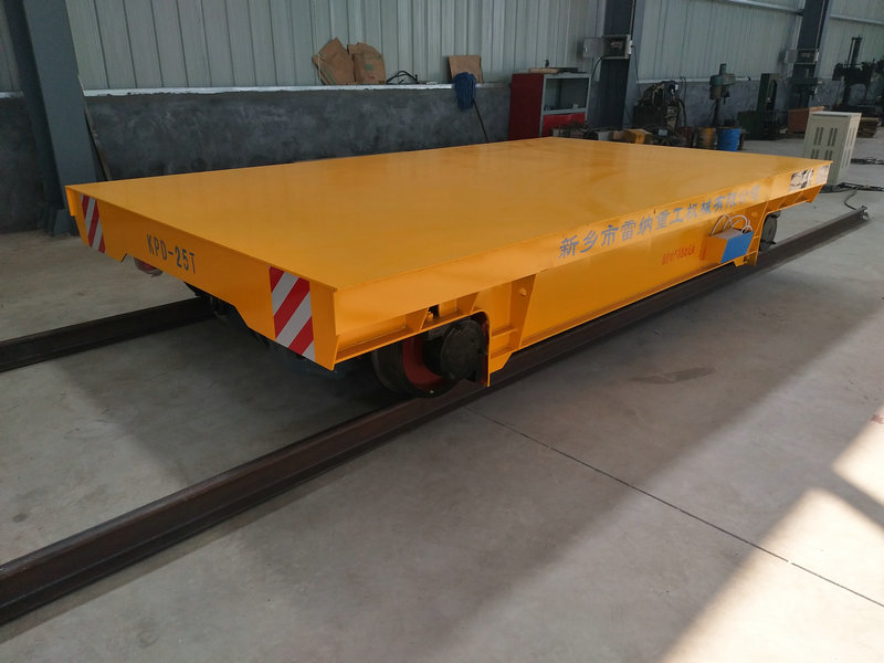 Material Handling Low Voltage Rail Transfer Car