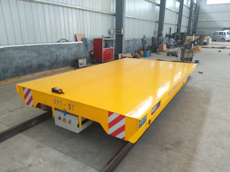 Workshop Track Cable Reel Rail Car Transport 5 Tons Load