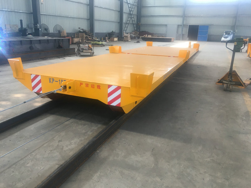 Cord Reel Drum Handling Transporters On Rail