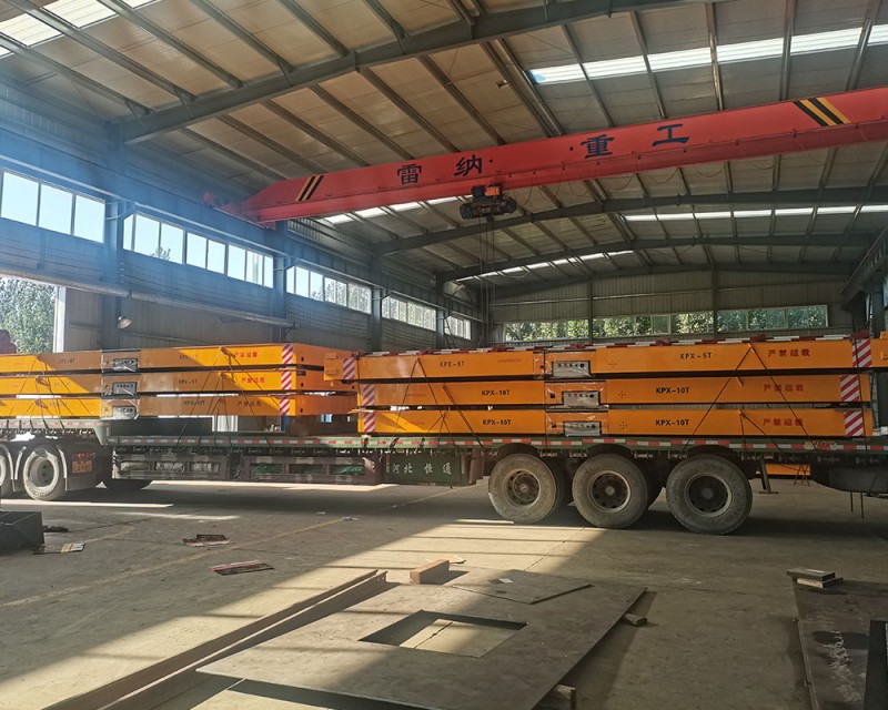 10 Tons KPX Rail Transit Cart Shipped To Singapore